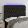 Image de Vidaxl Tête de lit à LED - Noir