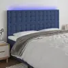 Image de VidaXL Tête de lit à LED - Bleu