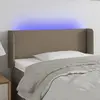 Image de VIDAXL Tête de lit à LED - Taupe
