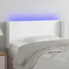 Image de vidaXL Tête de lit à LED - Blanc