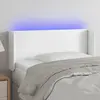 Image de vidaXL Tête de lit à LED - Blanc