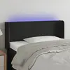 Image de vidaXL Tête de lit à LED - Noir