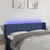 Image de vidaXL Tête de lit à LED - Bleu 147 cm