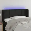 Image de Vidaxl Tête de lit à LED - Noir