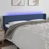 Image de vidaXL Tête de lit à LED - Bleu