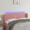 Image de VidaXL Tête de lit à LED 147x88 cm - Rose