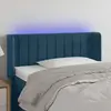 Image de vidaXL Tête de lit à LED - Bleu foncé
