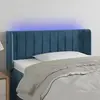 Image de Vidaxl Tête de lit à LED - Bleu foncé
