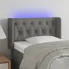 Image de VIDAXL Tête de lit à LED - Gris foncé