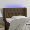 Image de VIDAXL Tête de lit à LED - Marron Foncé