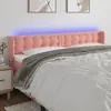 Image de vidaXL Tête de lit LED - Rose