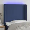 Image de vidaXL Tête de lit LED 93 cm - Bleu