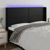 Image de vidaXL Tête de lit à LED - Noir