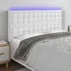 Image de vidaXL Tête de Lit à LED - Blanc