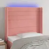 Image de VIDAXL Tête de lit à LED - Rose
