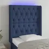 Image de vidaXL Tête de lit à LED 3124364 - Bleu