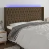 Image de vidaXL Marron foncé
