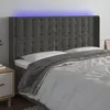 Image de vidaXL Tête de lit à LED avec oreilles