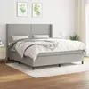 Image de VIDAXL 180x200 cm - Tissu Gris clair
