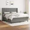 Image de vidaXL sommier à lattes lit avec matelas 180x200 cm