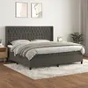 Image de VIDAXL Gris foncé Velours 200x200 cm
