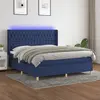 Image de vidaXL Sommier LED 160x200 cm