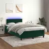 Image de VIDAXL Sommier à lattes avec LED - Vert foncé 120x200 cm