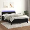 Image de VIDAXL Sommier avec matelas - Noir