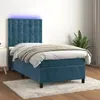 Image de titulo: Vidaxl Sommier a lattes LED - Bleu foncé 80x200 cm