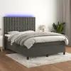 Image de VIDAXL - Gris foncé 140x190 cm