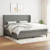 Image de VIDAXL MN38413 - 200x200 cm Gris foncé Tissu