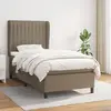 Image de VidaXL Sommier à lattes avec matelas 80x200 - Taupe