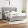 Image de VIDAXL MN38413 - 180x200 cm Gris clair Tissu