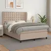 Image de VIDAXL sommier à lattes avec matelas cappuccino