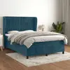 Image de VidaXL 140x190 cm - Bleu foncé