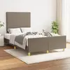 Image de vidaXL Cadre sans matelas - Taupe
