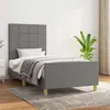 Image de VIDAXL Gris Foncé 90x190 cm