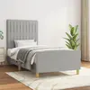 Image de VIDAXL Cadre de lit 90x190 cm - Gris clair