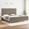 Image de VidaXL Cadre de lit 180x200 cm - Taupe