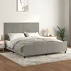 Image de VIDAXL Cadre de lit sans matelas - Velours gris clair