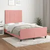 Image de vidaXL Cadre de lit - Rose 120x200 cm