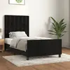 Image de VIDAXL Cadre de lit sans matelas - Noir - 100x200 - Velours