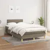 Image de VIDAXL Sommier avec Matelas 120x200 cm - Taupe