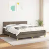 Image de vidaXL Sommier Taupe 160x200