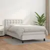 Image de VIDAXL Sommier à lattes et matelas - Blanc