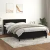 Image de vidaXL Sommier avec matelas - Noir