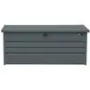 Image de AXI Coffre de jardin métal Miles 600L - Anthracite