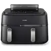 Image de Friteuse sans huile Philips NA551/00 5000 Series - double bac, 9 l, noire