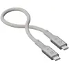 Image de LNQ Câble USB4 USB-C vers USB-C 30cm Charge Rapide 240W Blanc