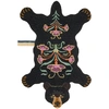 Image de Doing Goods Tapis Blooming Black Bear L - 1.45.10.076.900.5